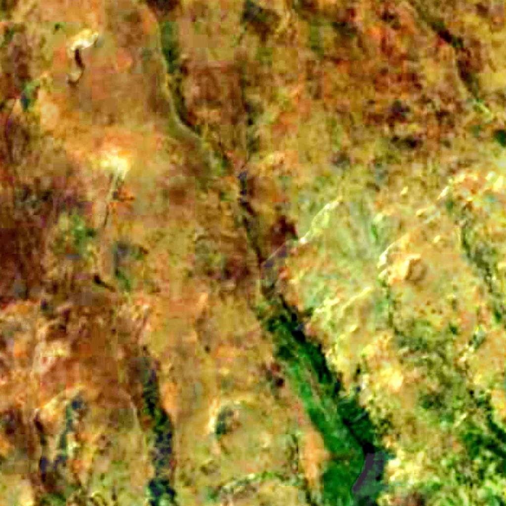 The ground above Kitum Cave (Sentinel-2)