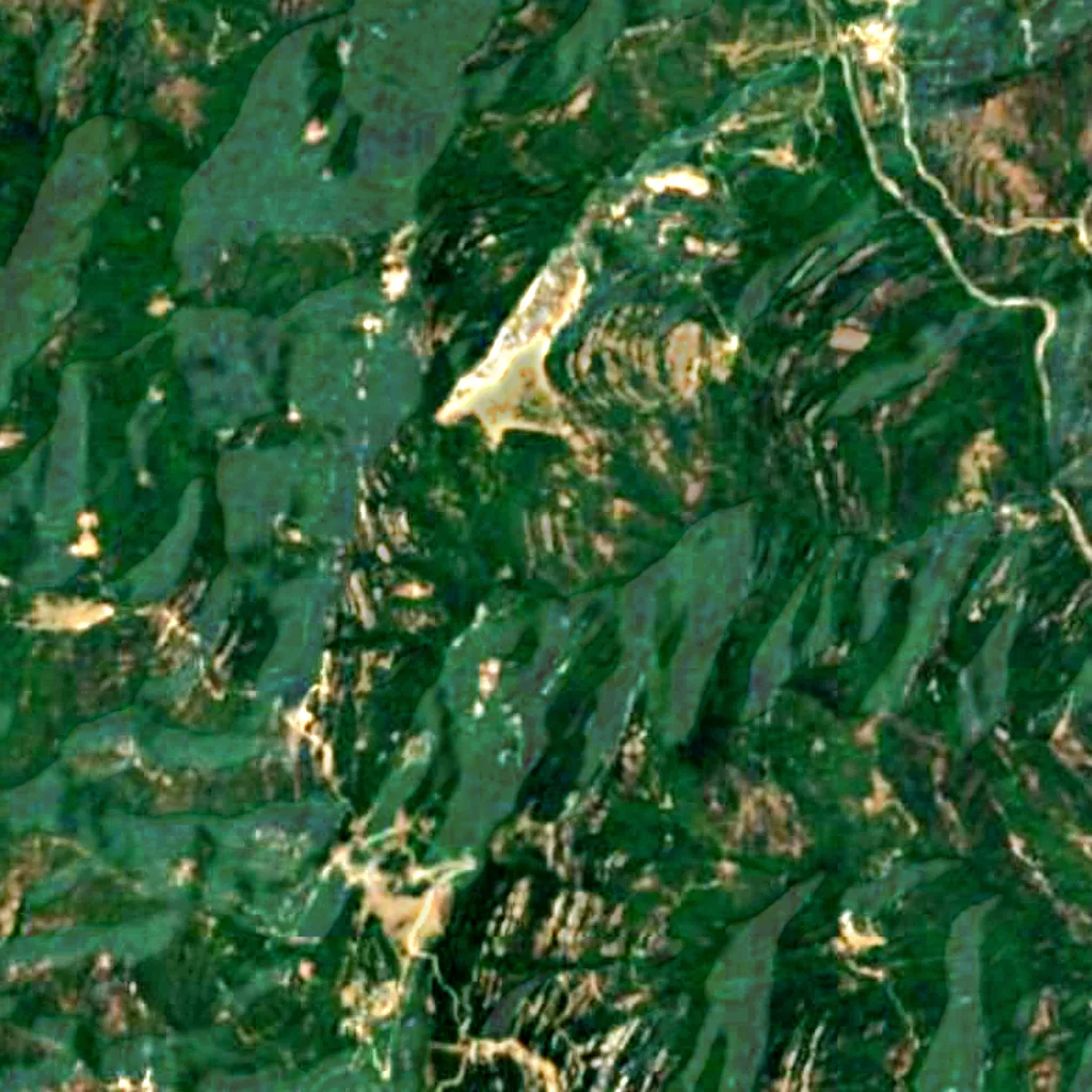 The ground above Laja Alta (Sentinel-2)