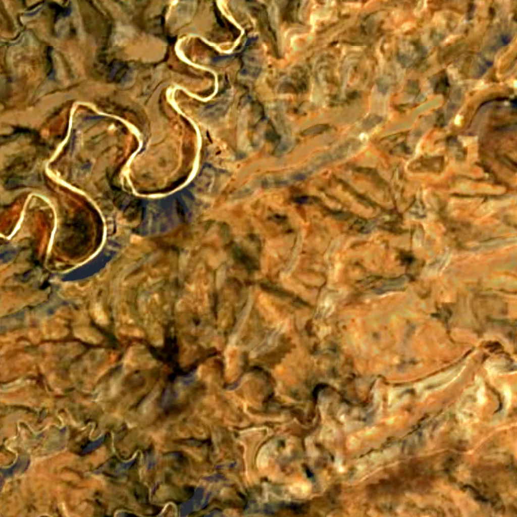 The ground above Lechuguilla Cave (Sentinel-2)