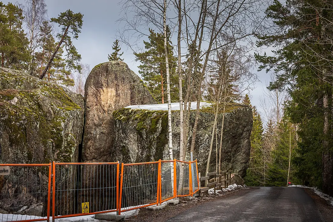 Temple of Lemminkäinen by Vainuddintie in Sipoo, Finland, 2023 March - 2