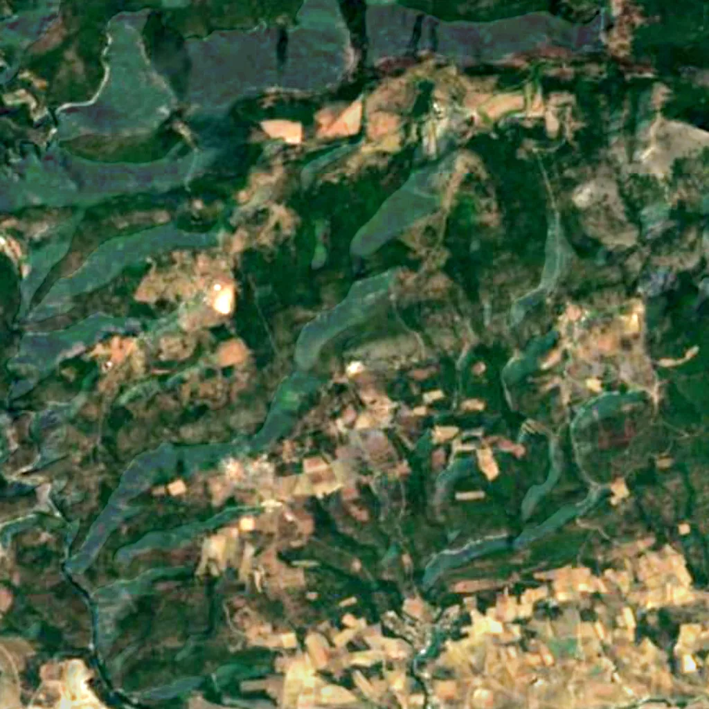 The ground above Limousis cave (Sentinel-2)