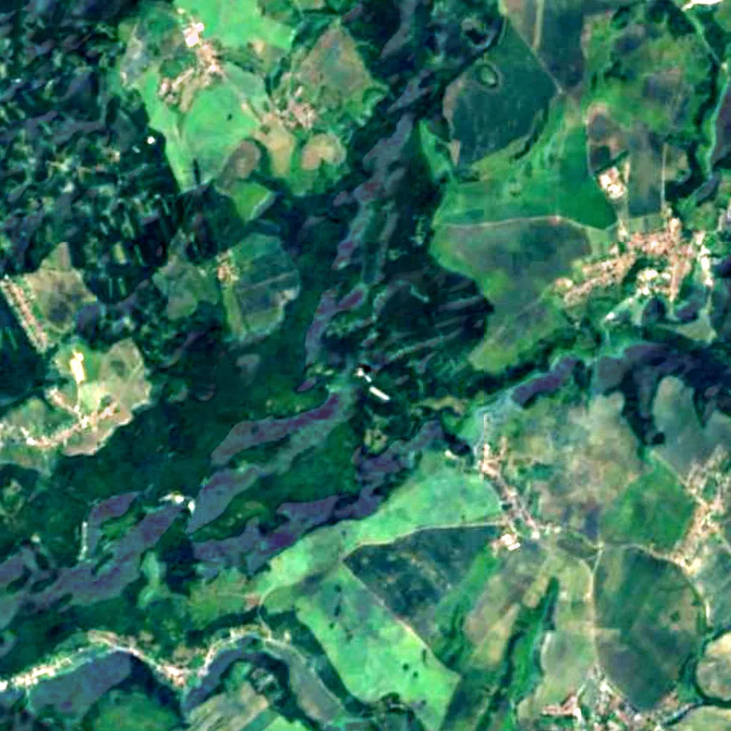 The ground above Macocha Gorge (Sentinel-2)
