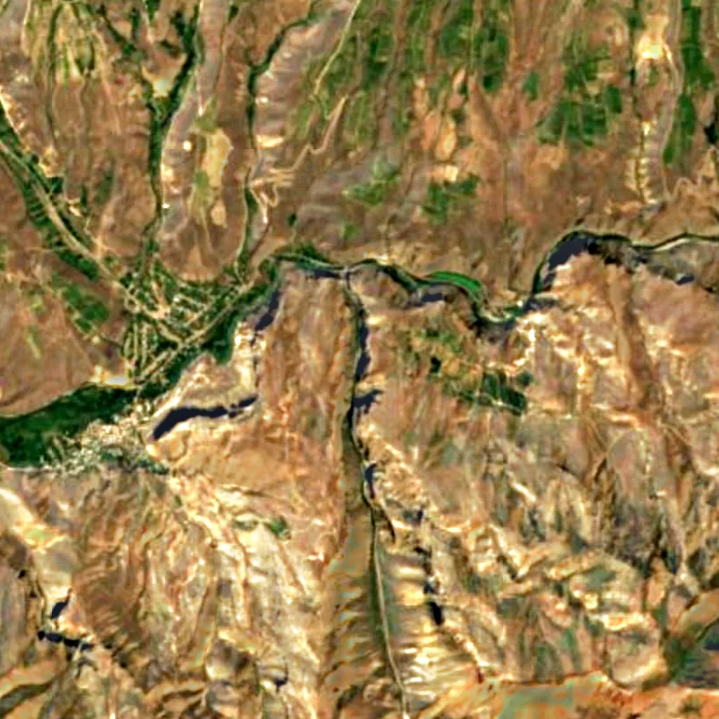 The ground above Magellan cave (Sentinel-2)