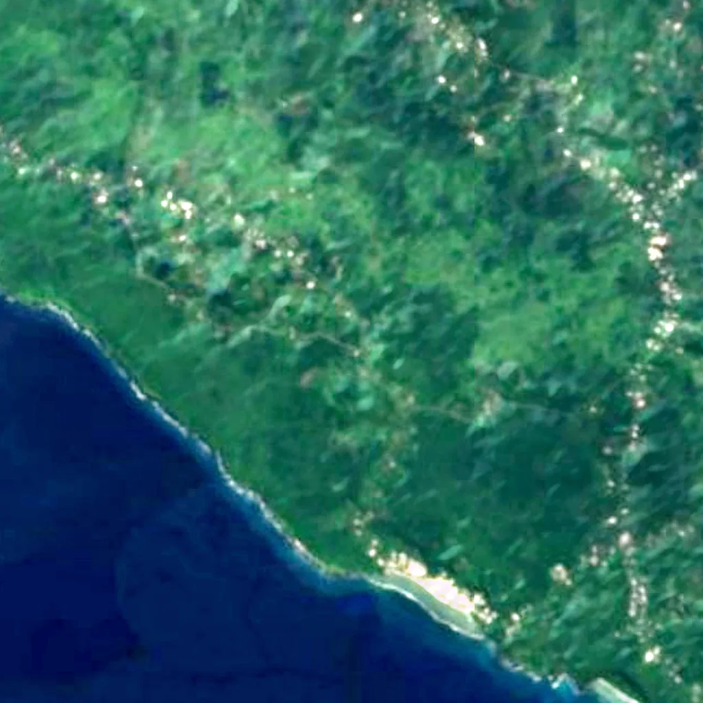 The ground above Mago (Sentinel-2)