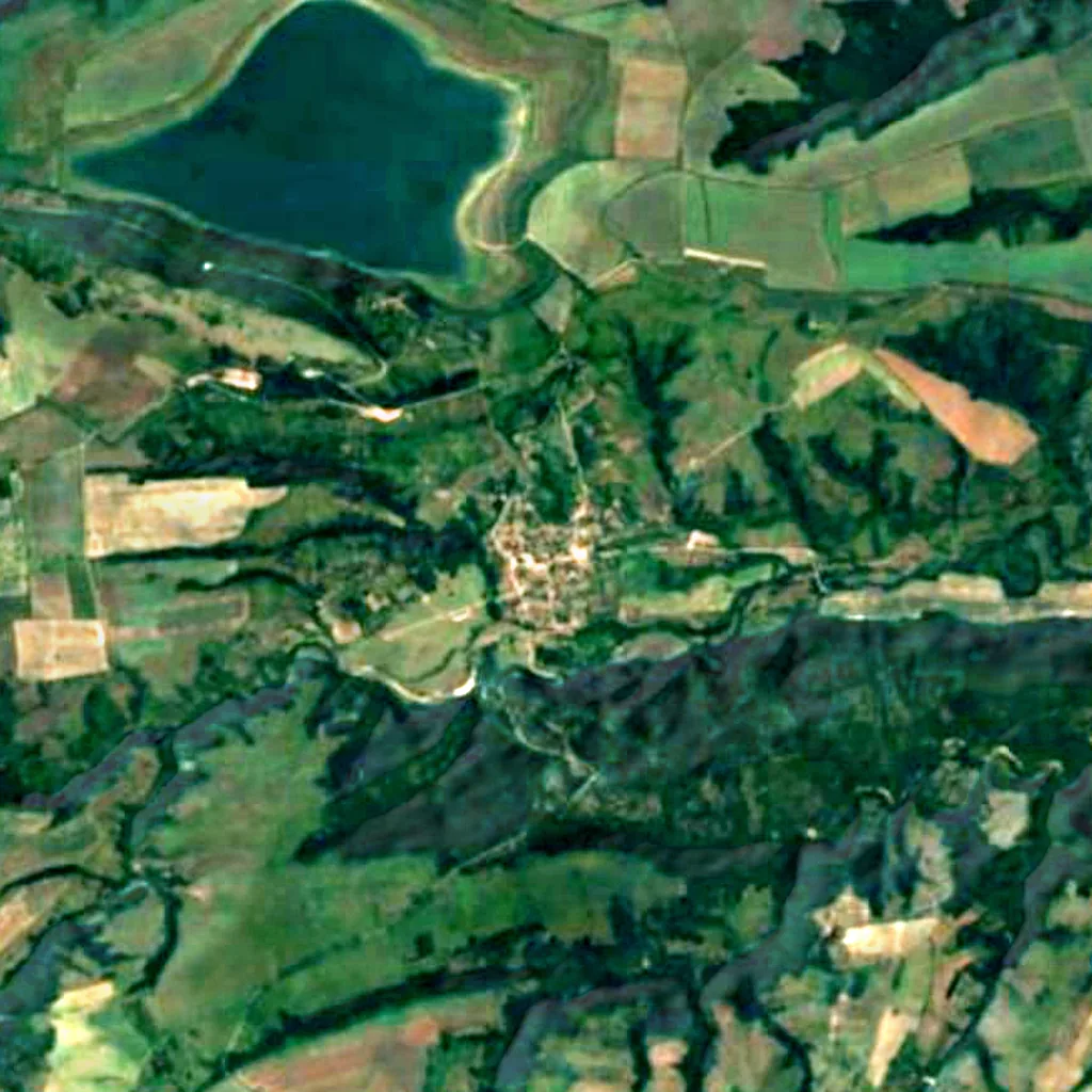 The ground above Magura Cave (Sentinel-2)