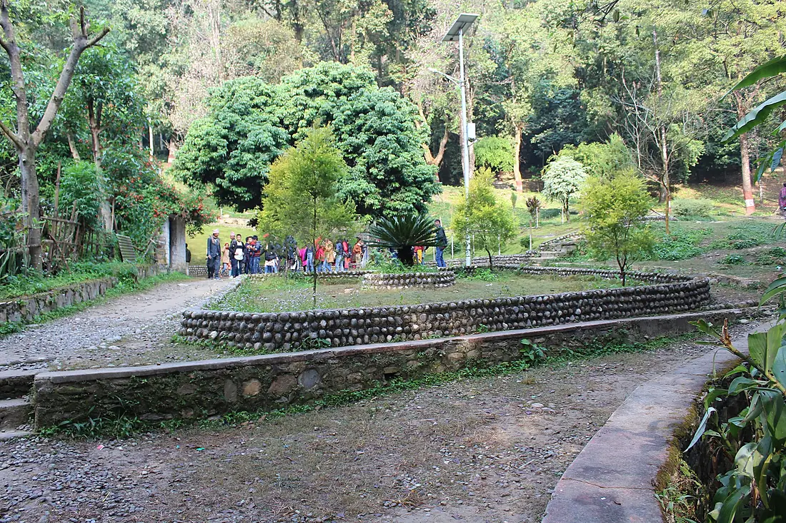 Garden at Mahendra Cave