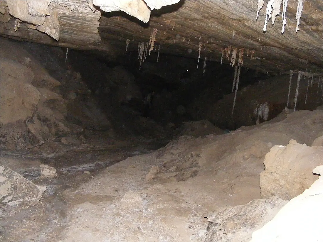 מערת המלח"ם בפנים