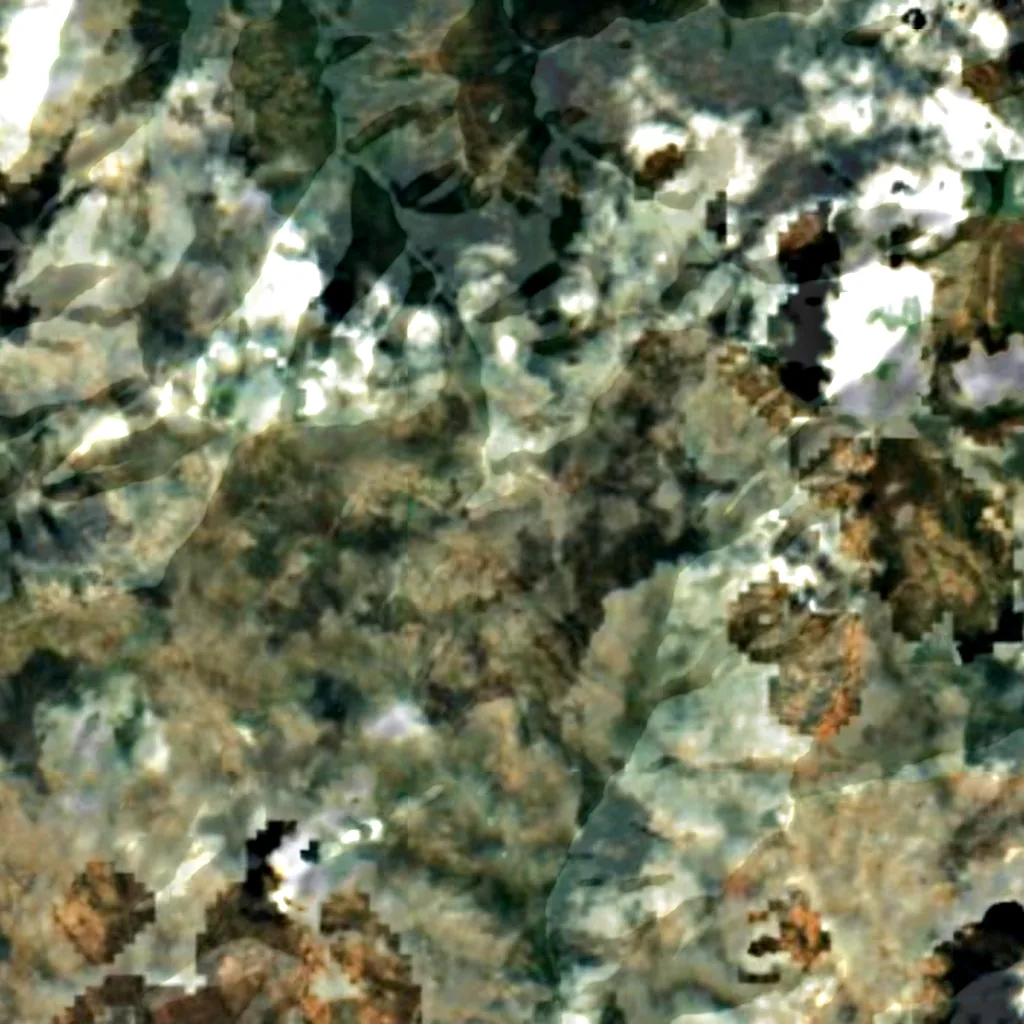 The ground above Maratika Cave (Sentinel-2)