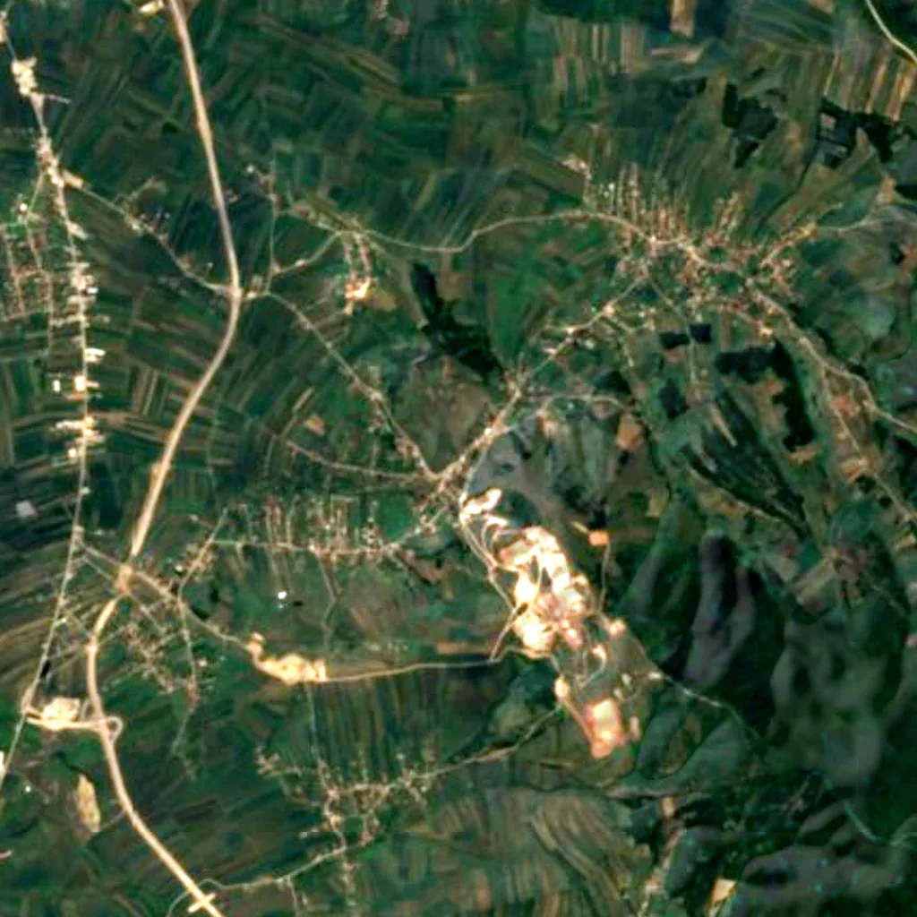 The ground above Marble Cave (Sentinel-2)