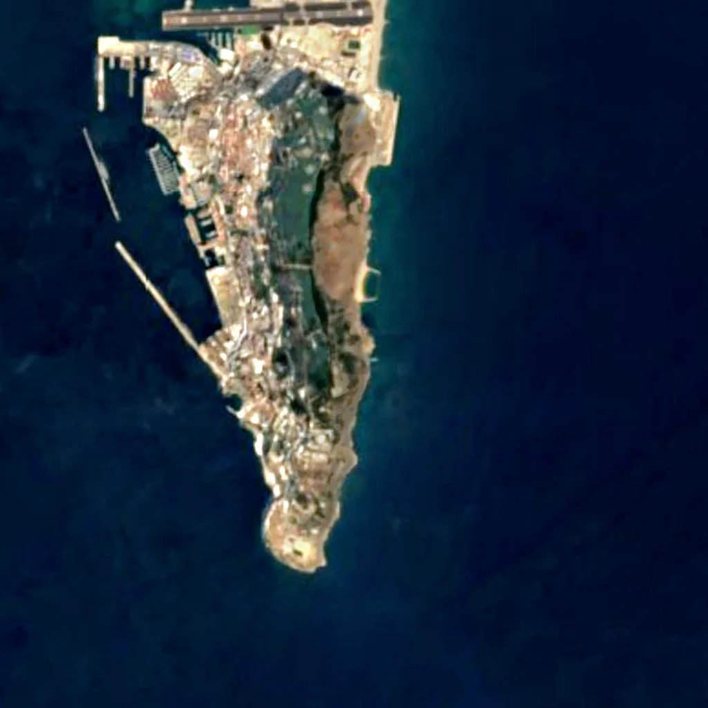 The ground above Martin's Cave (Sentinel-2)