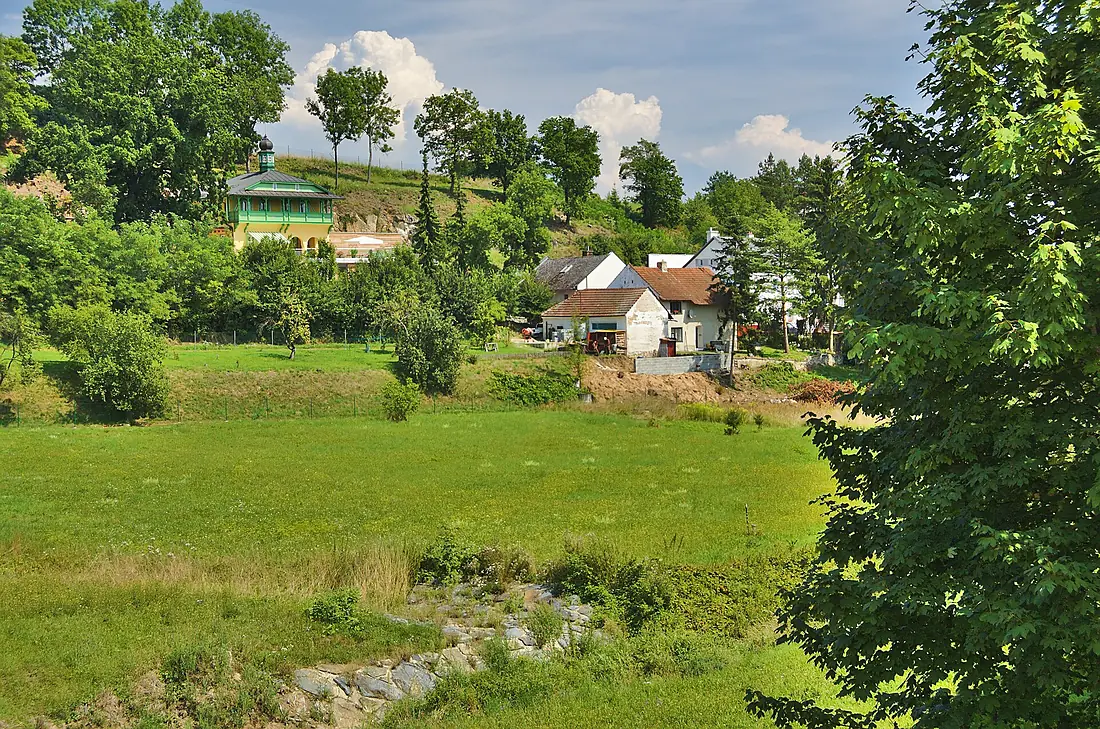 Vstup do jeskyní, Mladeč, okres Olomouc