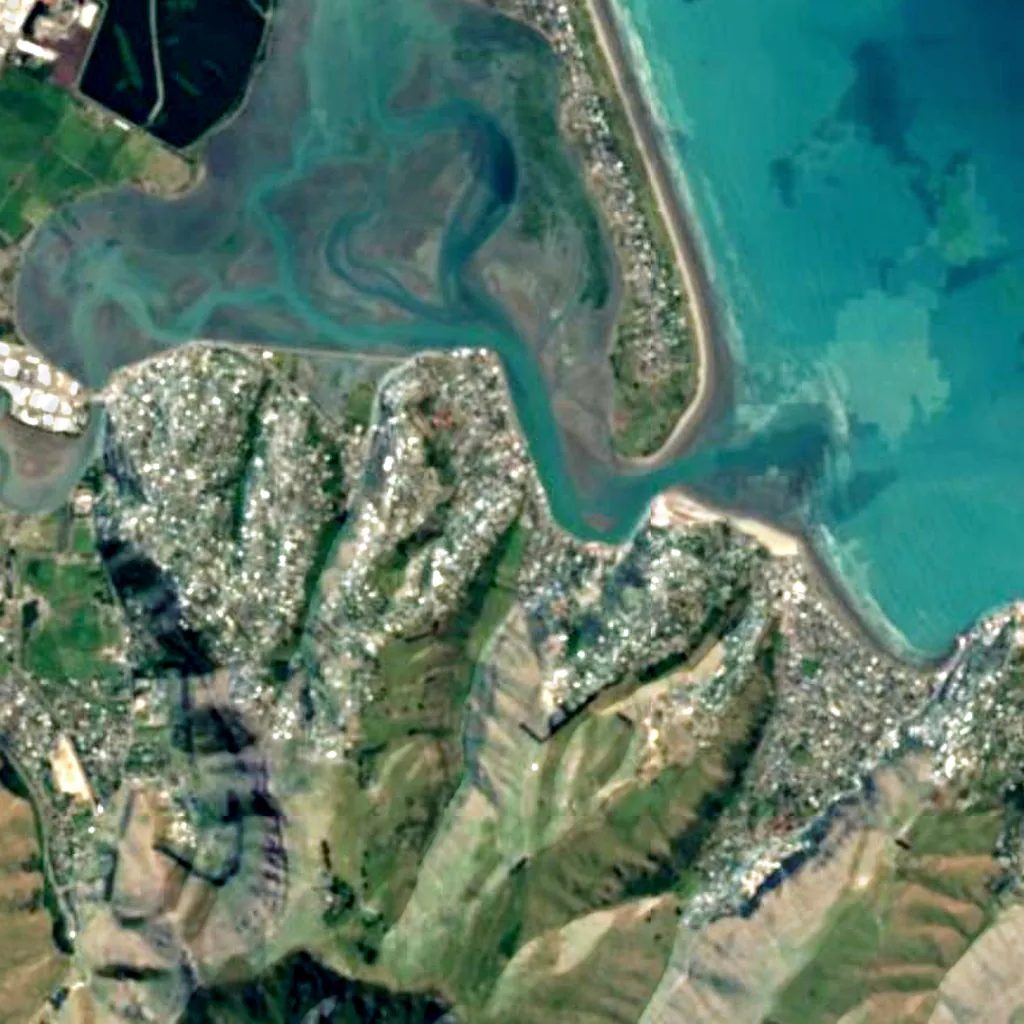 The ground above Moncks Cave (Sentinel-2)