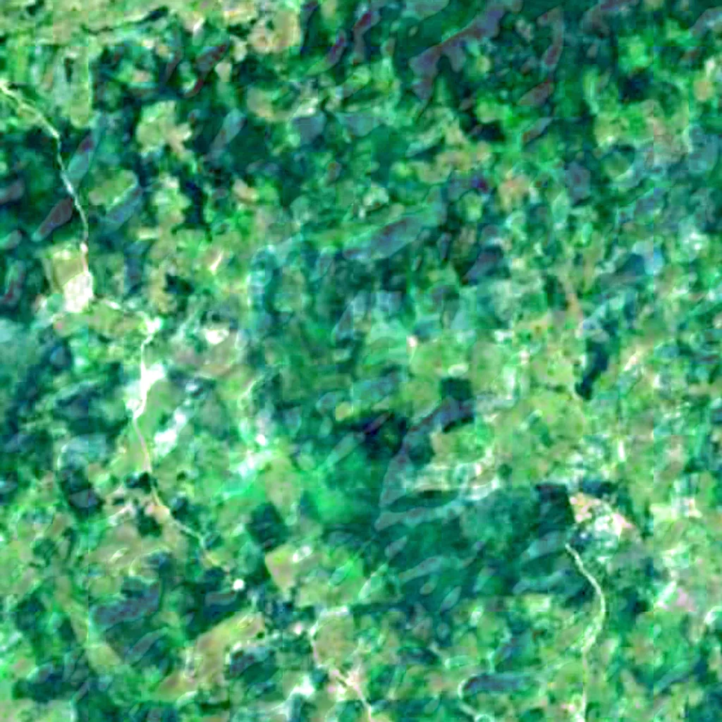 The ground above Naj Tunich (Sentinel-2)