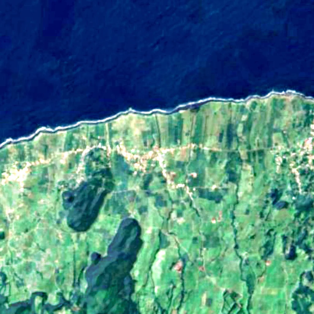 The ground above Natal Caves (Sentinel-2)