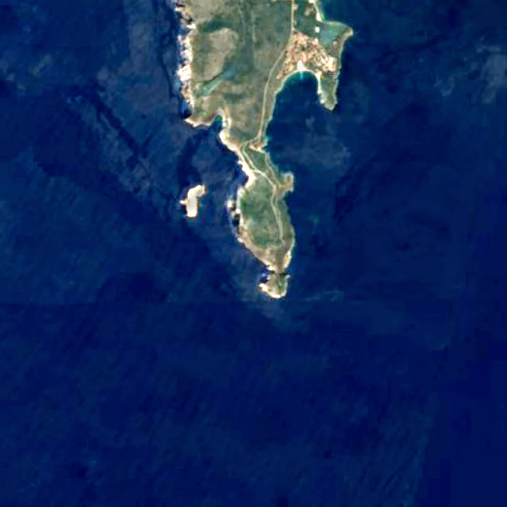 The ground above Neptune's Grotto (Sentinel-2)