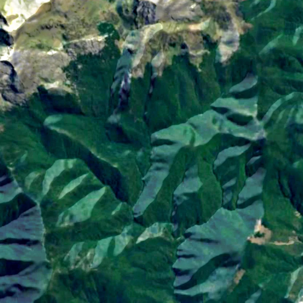 The ground above Nettlebed Cave (Sentinel-2)