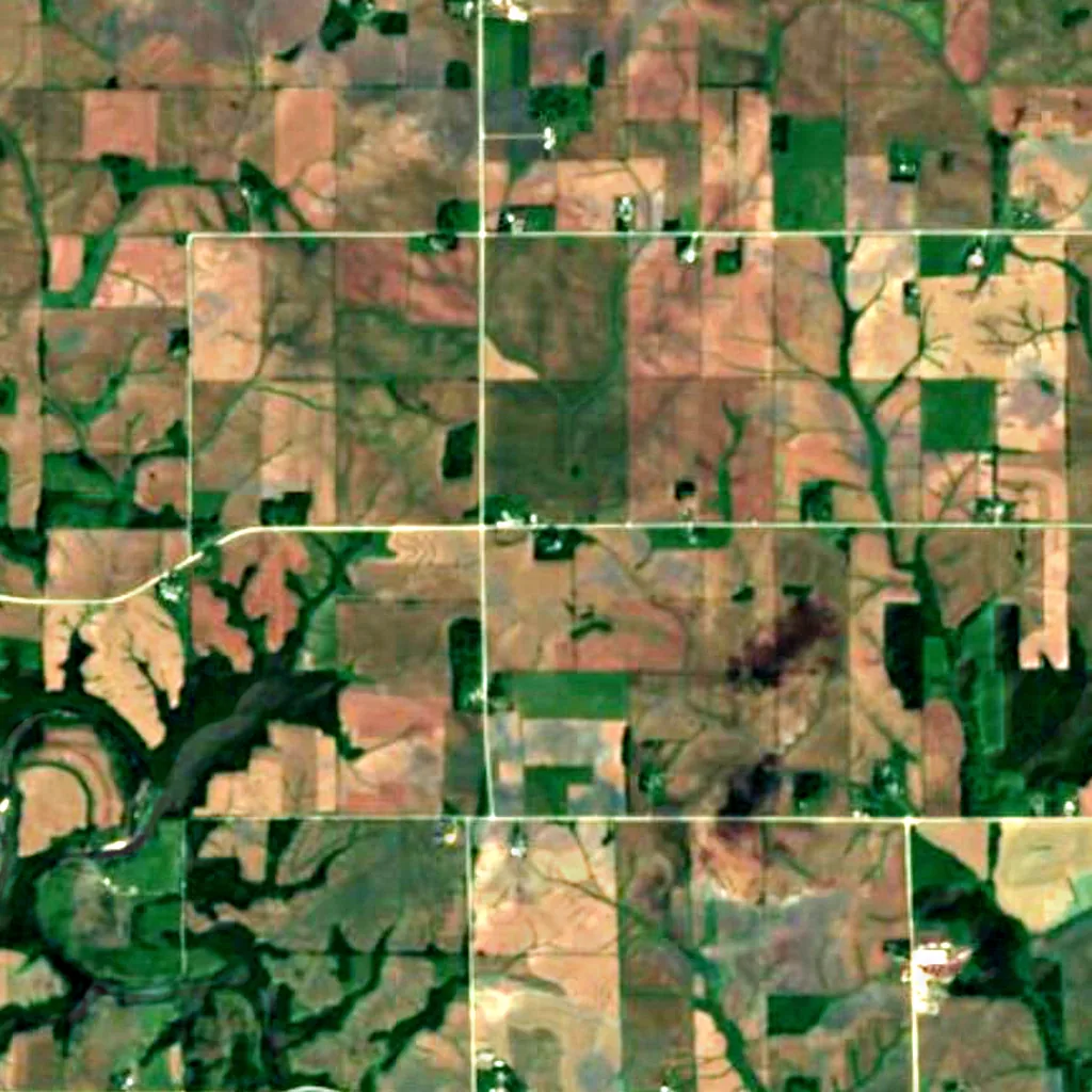The ground above Niagara Cave (Sentinel-2)