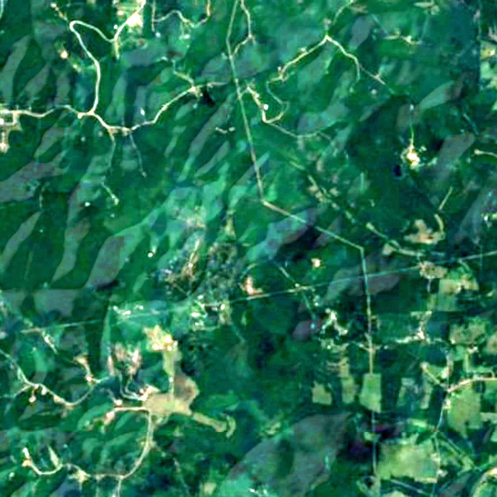 The ground above Onyx Cave (Sentinel-2)