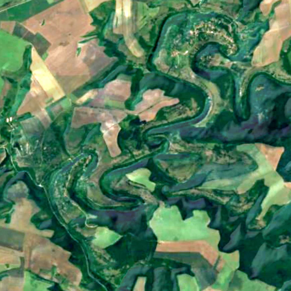 The ground above Orlova Chuka (Sentinel-2)