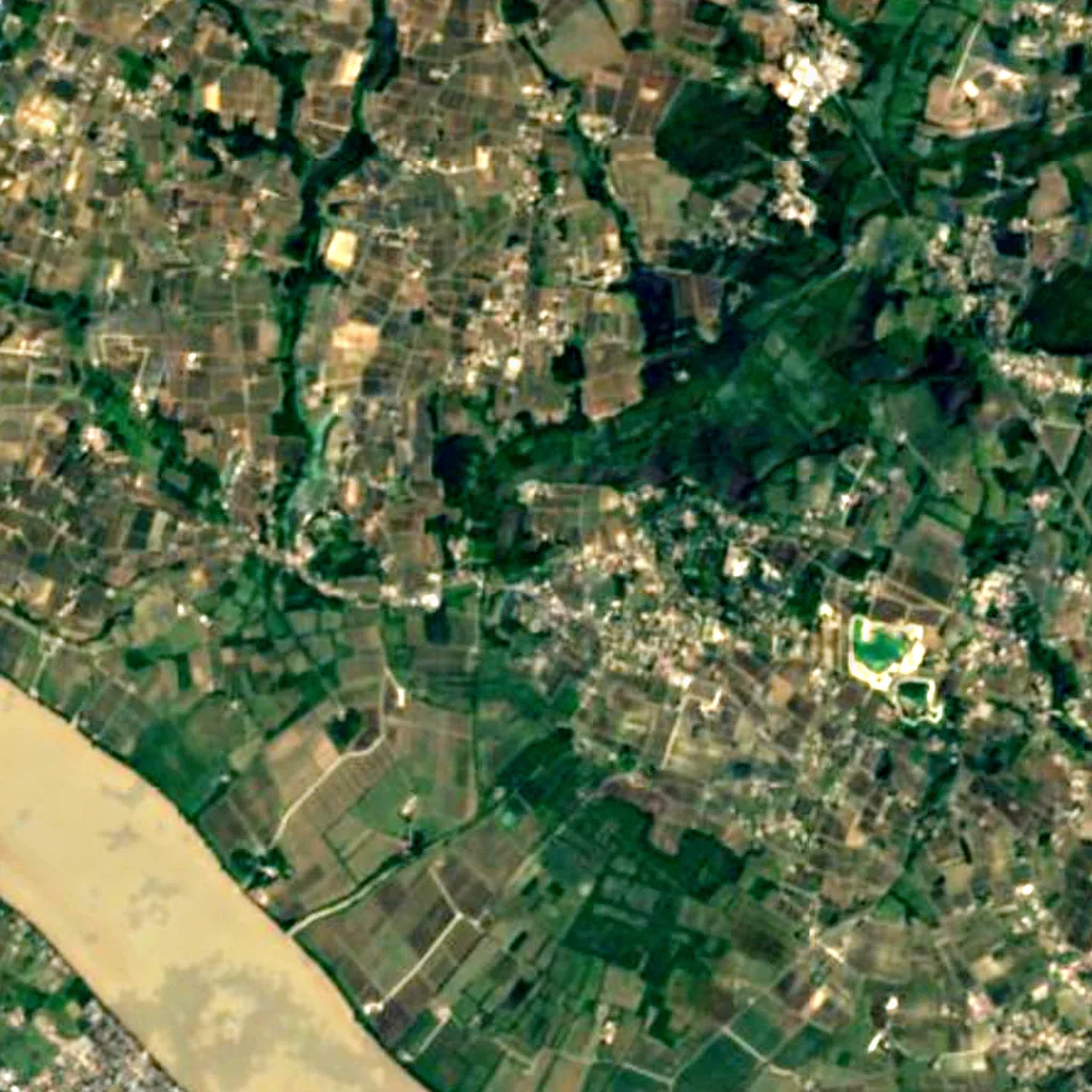 The ground above Pair-non-Pair (Sentinel-2)