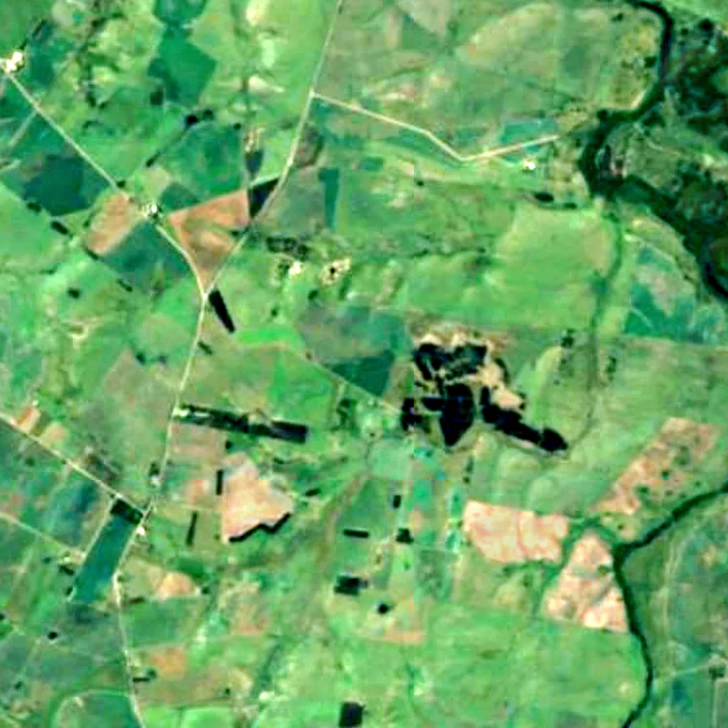 The ground above Palace Cave (Sentinel-2)