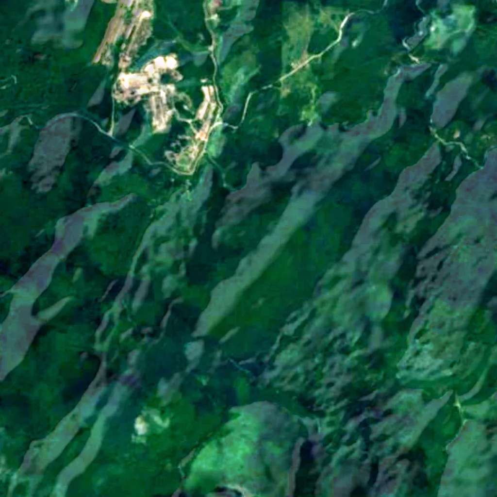 The ground above Peștera cu Oase (Sentinel-2)