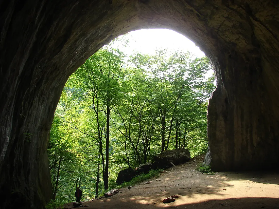 Meziad Cave - Entrance - panoramio