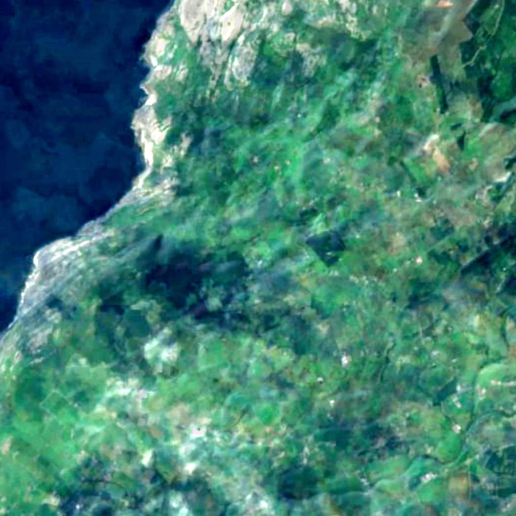 The ground above Pol an Ionain (Sentinel-2)