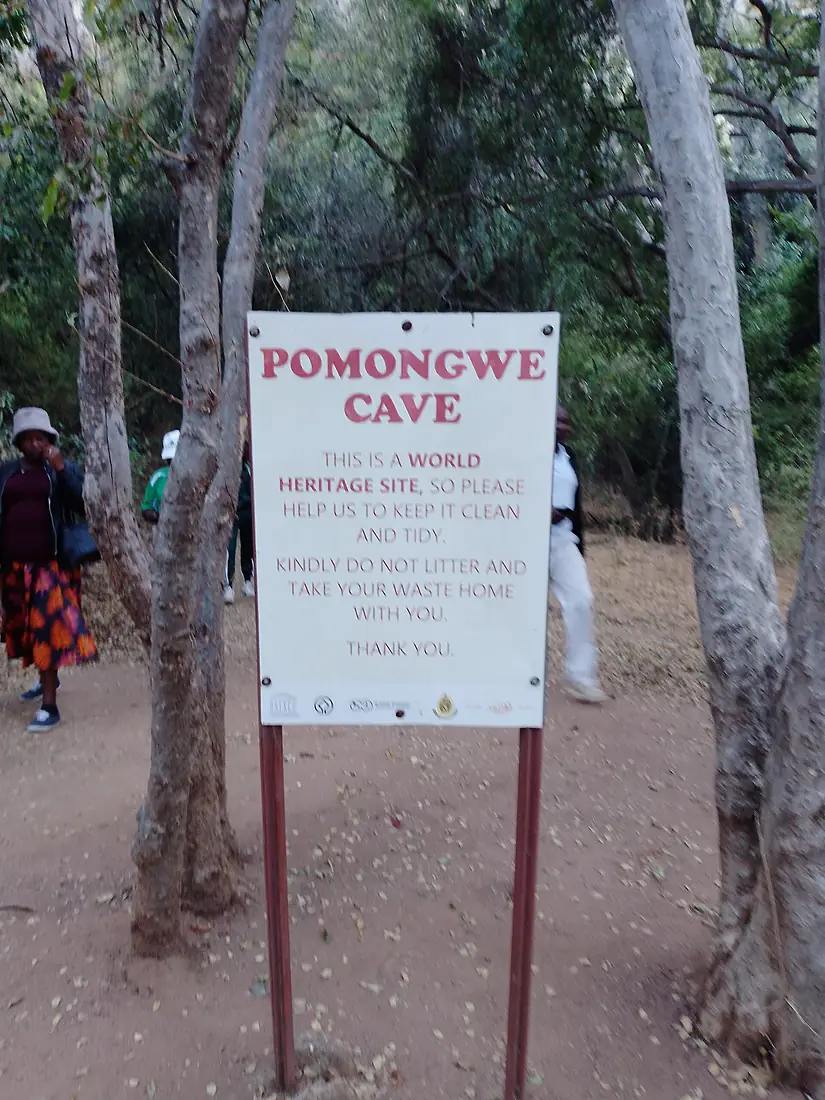 Pomongwe Cave site