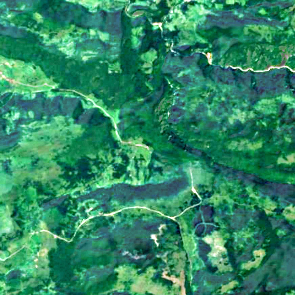 The ground above Resava cave (Sentinel-2)