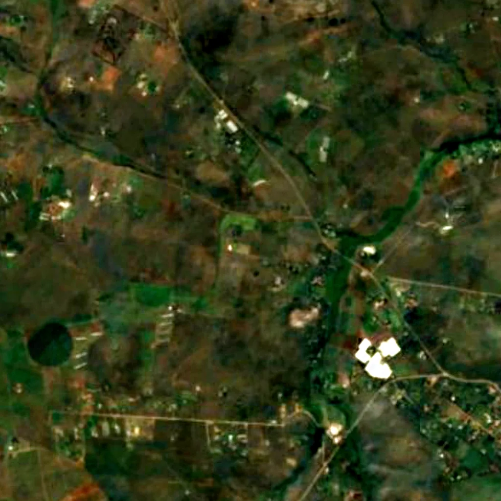 The ground above Rising Star Cave (Sentinel-2)
