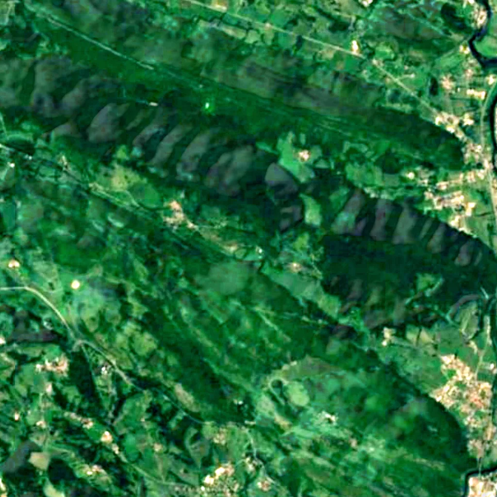The ground above Rivière souterraine de Labouiche (Sentinel-2)
