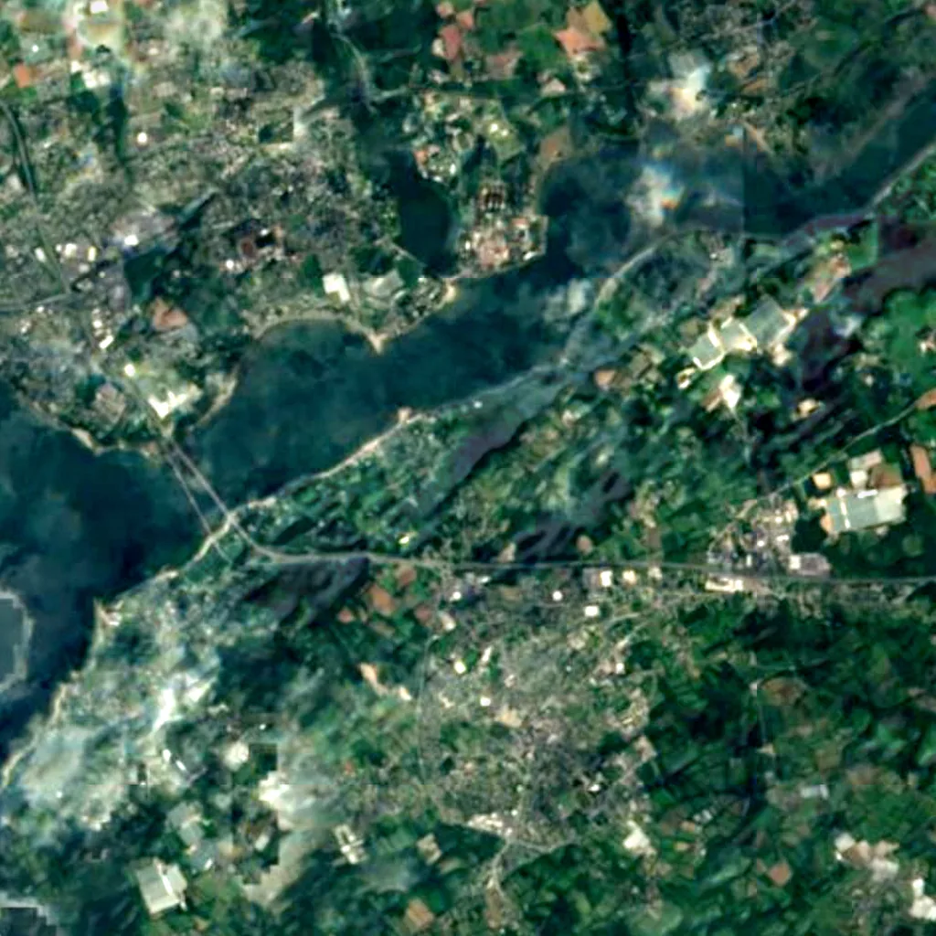 The ground above Rocher de l'Impératrice (Sentinel-2)
