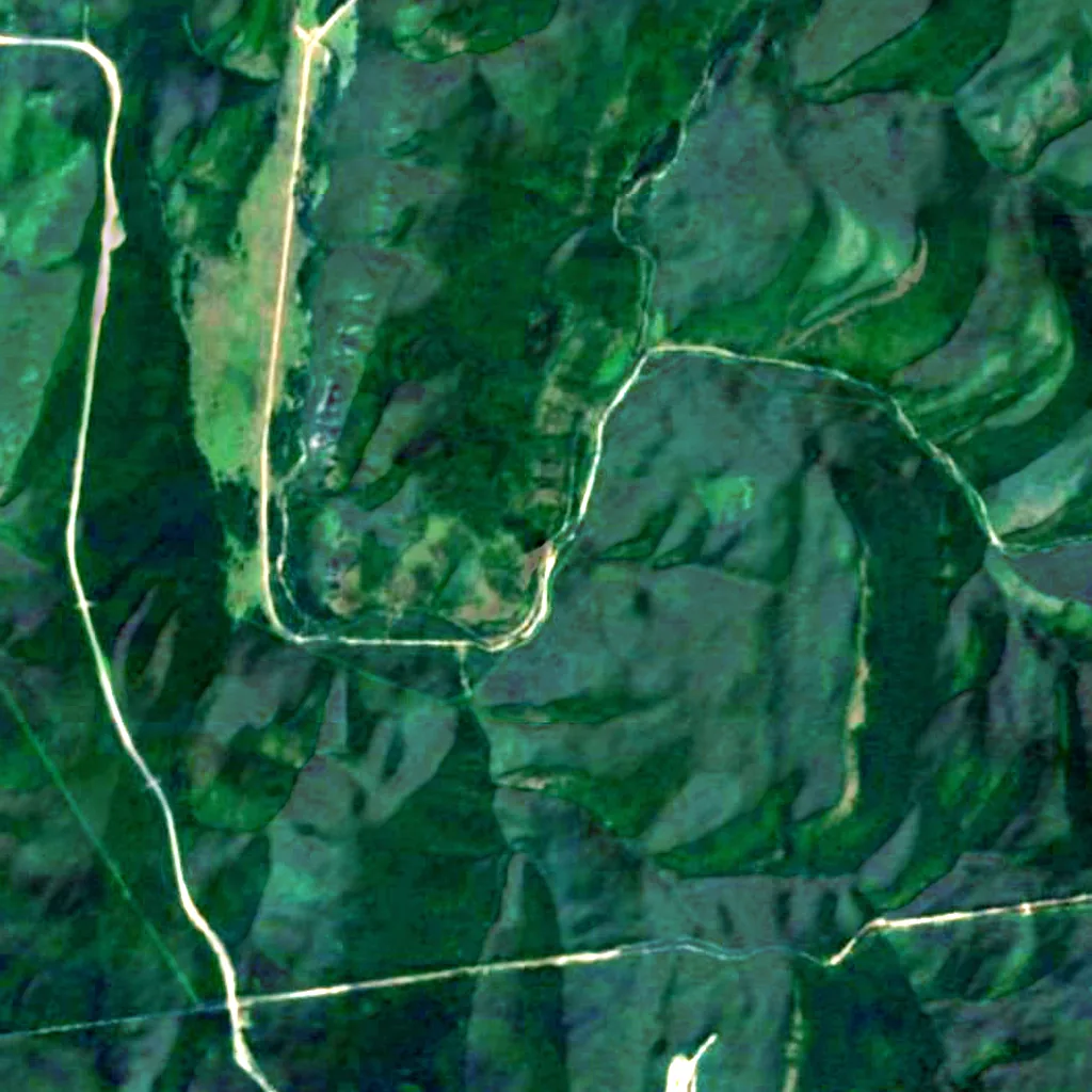 The ground above Salavat Yulayev Cave (Sentinel-2)