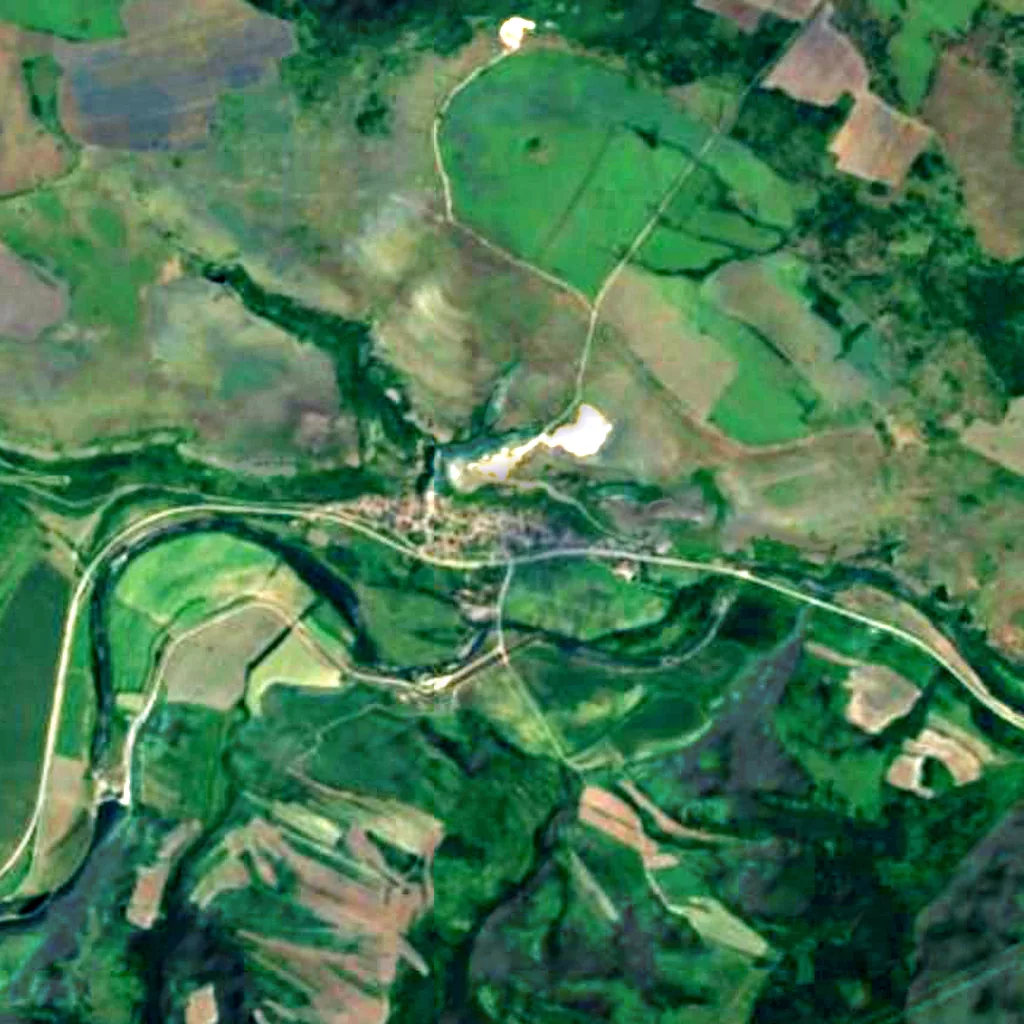 The ground above Samuilitsa (Sentinel-2)