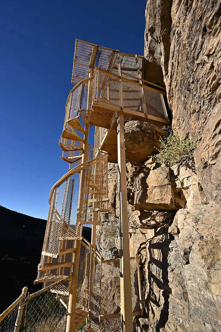 Sandia Cave spiral staircase Sandoval County New Mexico 2023-10-15 17-06-10 1