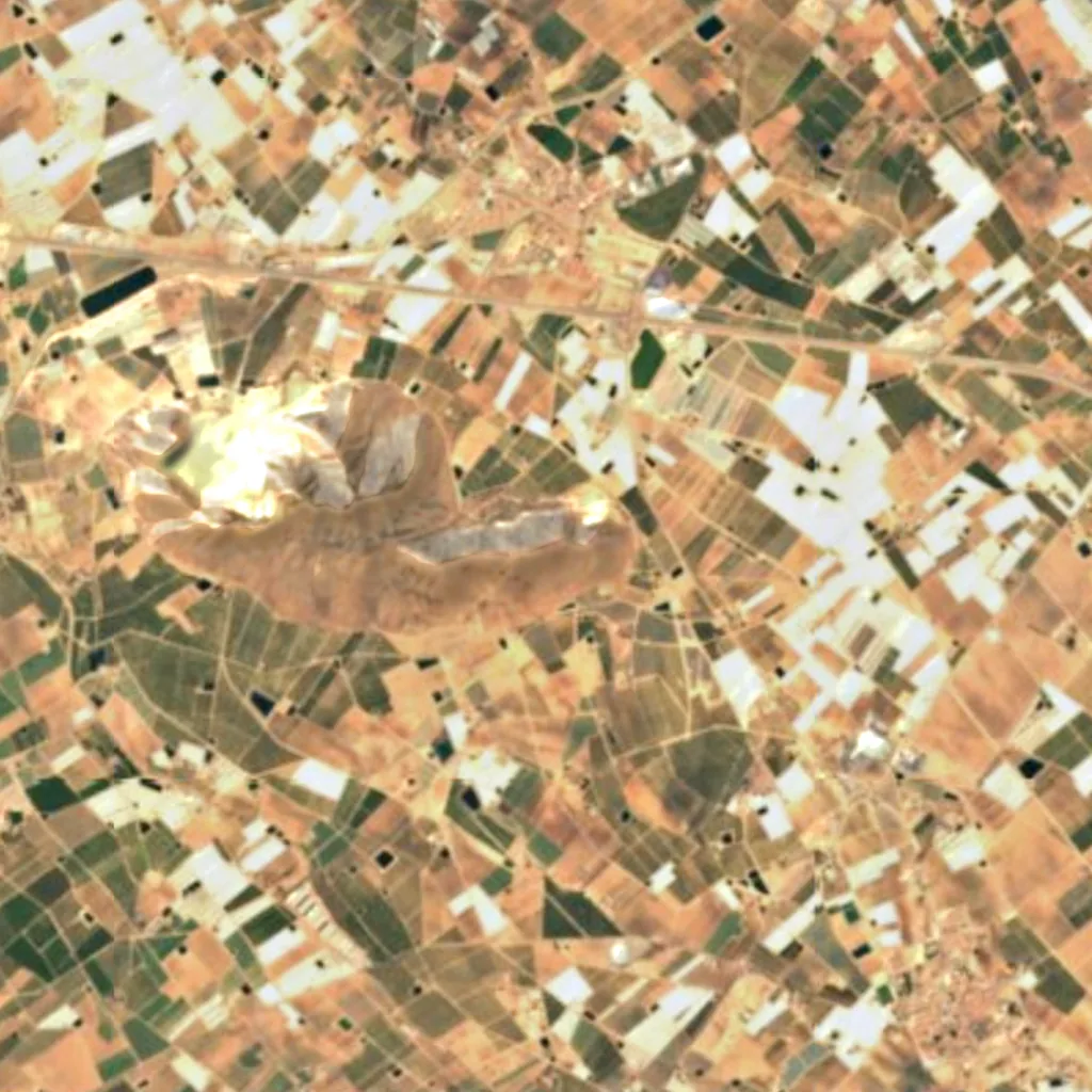 The ground above Sima de las Palomas (Sentinel-2)