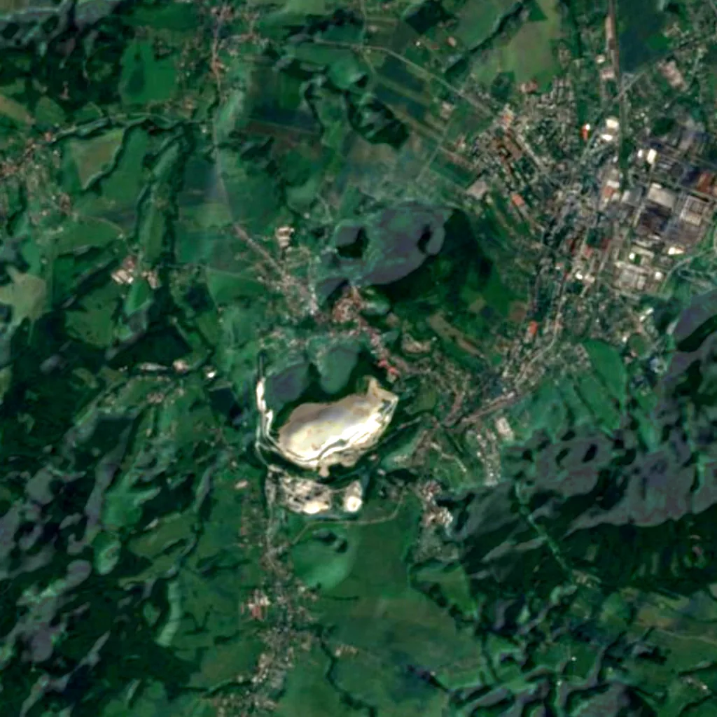 The ground above Šipka (Sentinel-2)