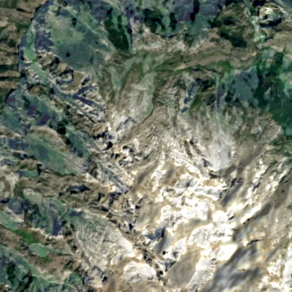 The ground above Sistema del Trave (Sentinel-2)