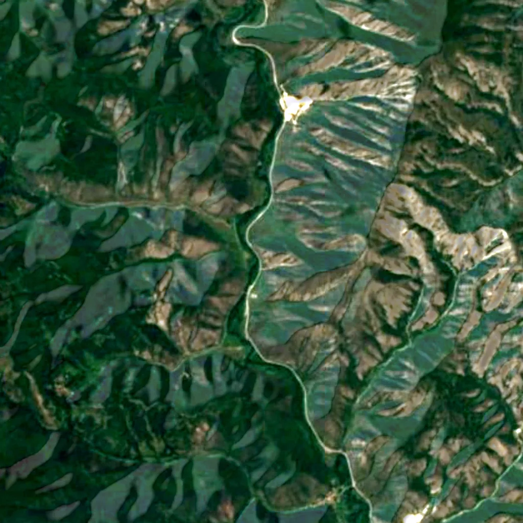 The ground above Slatinski Izvor (Sentinel-2)