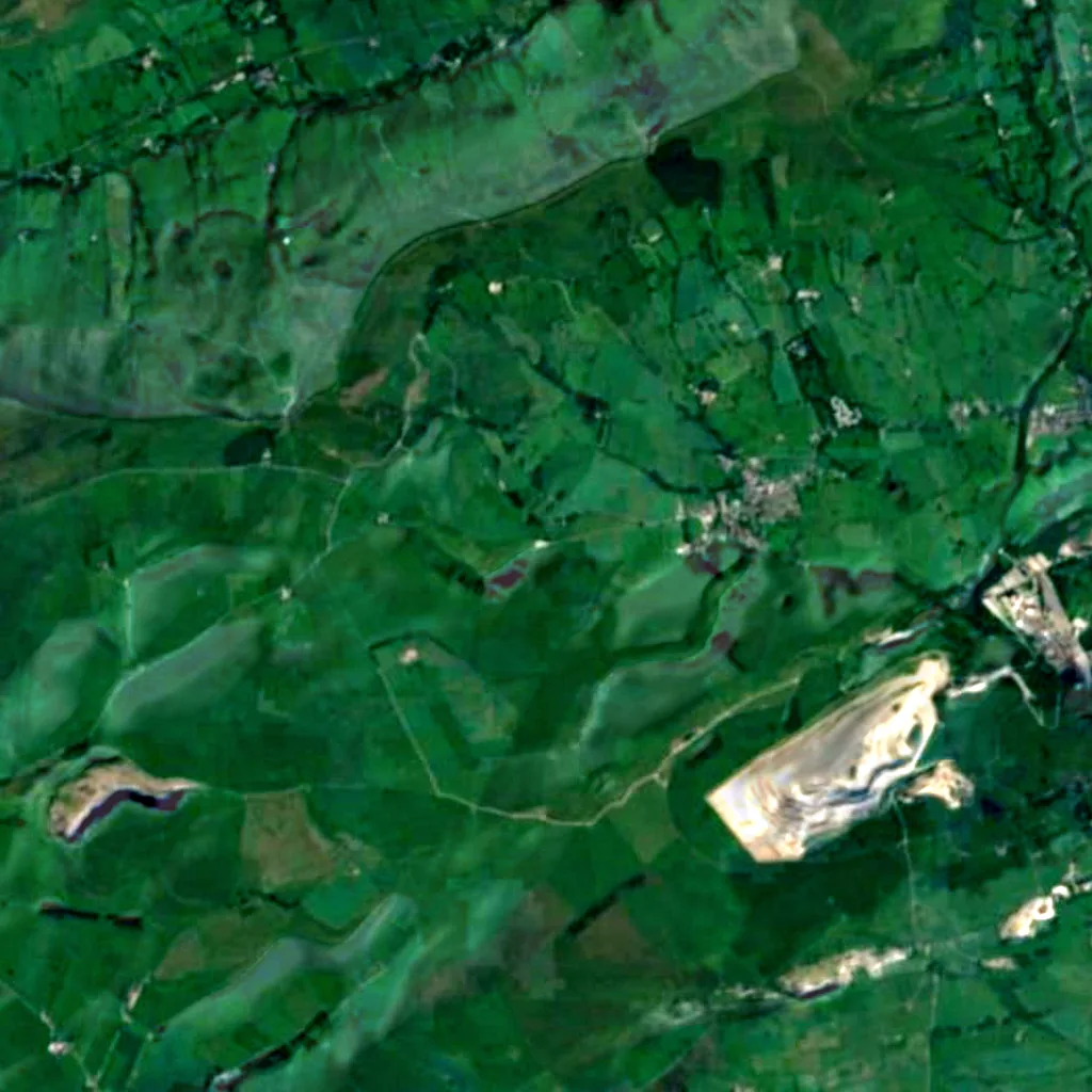The ground above Speedwell Cavern (Sentinel-2)