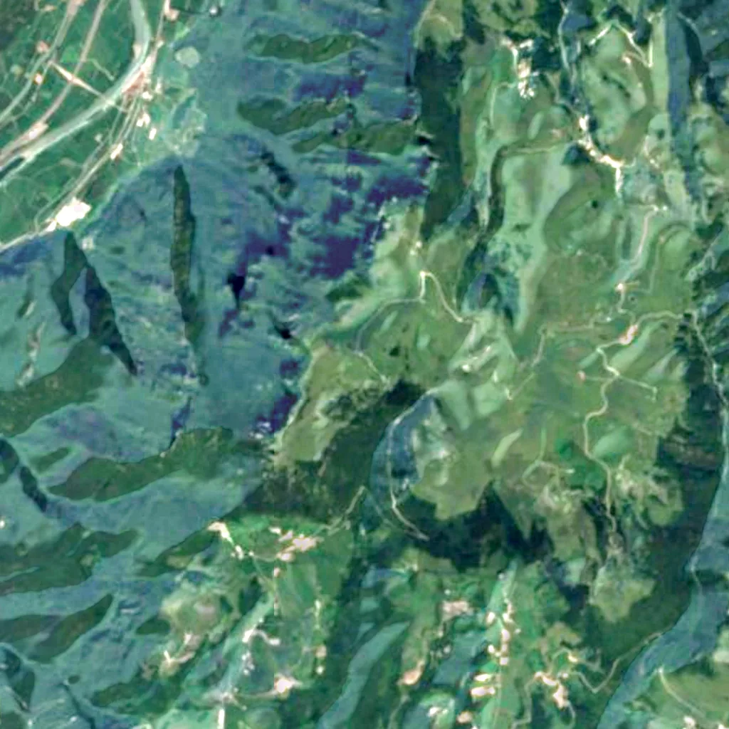 The ground above Spluga della Preta (Sentinel-2)
