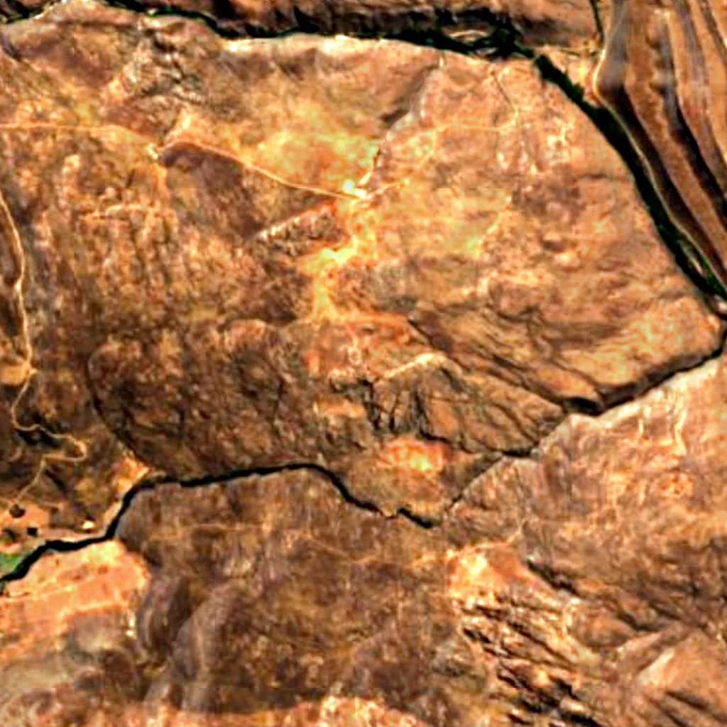 The ground above Stadsaal Caves (Sentinel-2)