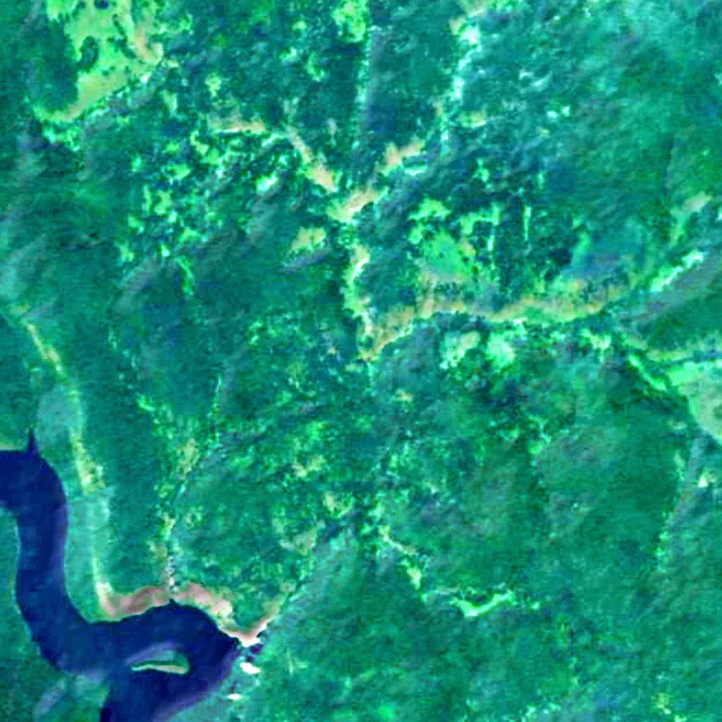 The ground above Sumgan-Kutuk (Sentinel-2)