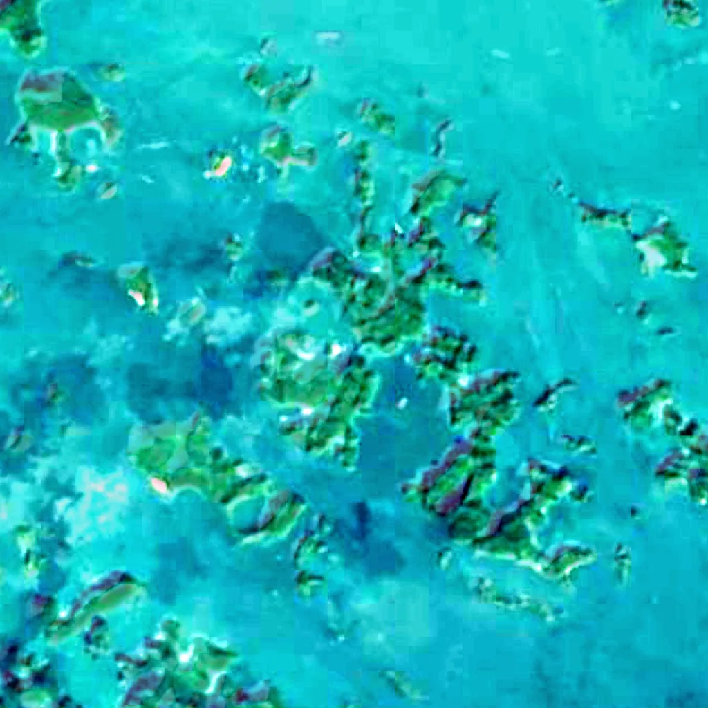 The ground above Sung Sot Cave (Sentinel-2)