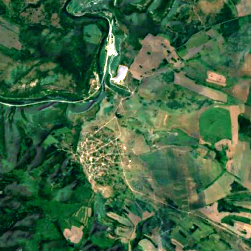 The ground above Svirchovitsa (Sentinel-2)