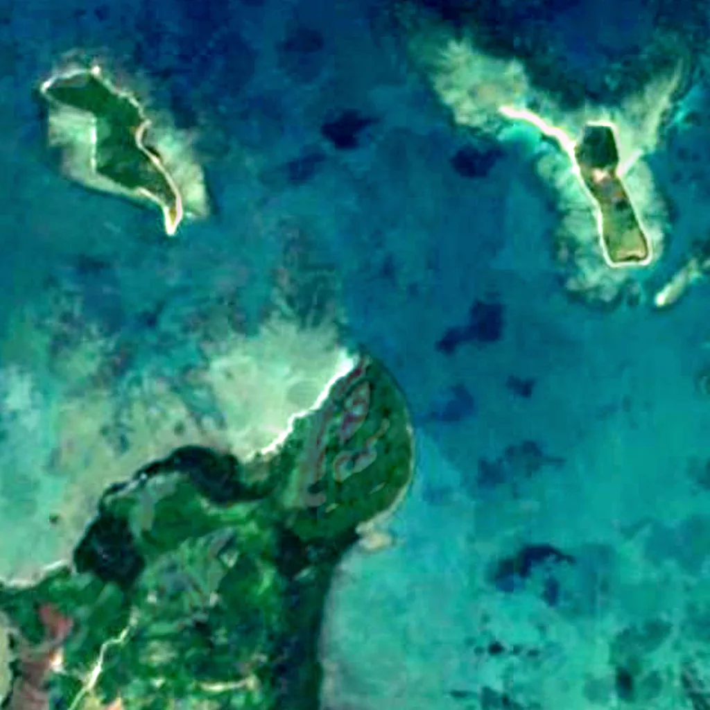 The ground above Tabon Caves (Sentinel-2)