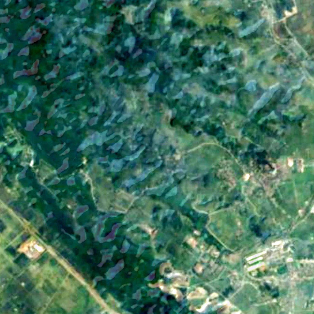 The ground above Tam Cốc-Bích Động (Sentinel-2)