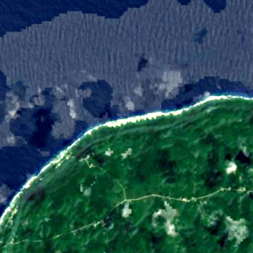 The ground above Tavala cave (Sentinel-2)