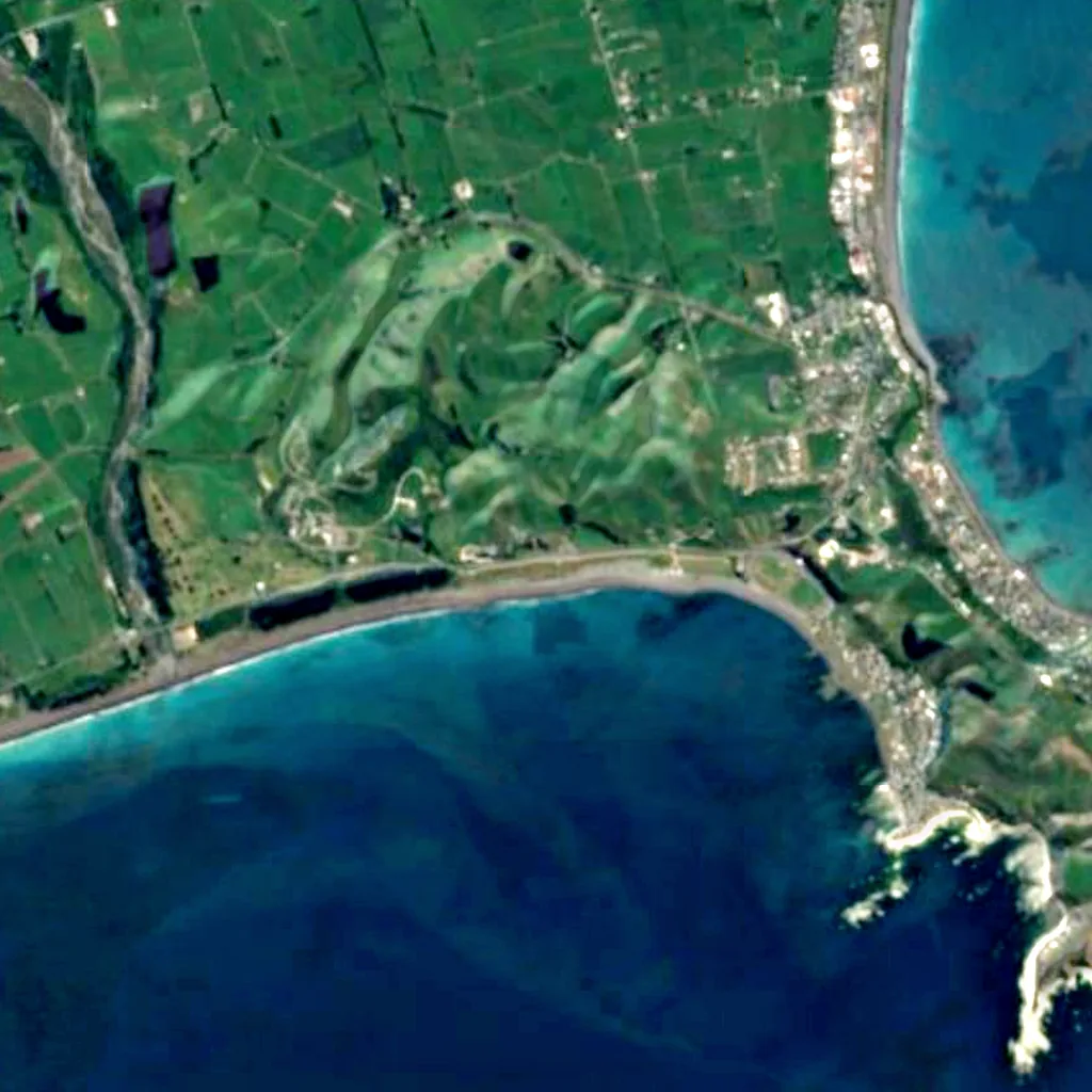 The ground above Te Ana – The Caves (Sentinel-2)